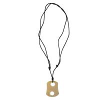IN18718 - Boho Chic Natural Horn Free Spirit Pendant Necklace