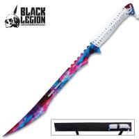 bv589 - Black Legion Cosmic Ninja Sword With Sheath