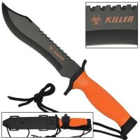 CH0081 - Casper Orange Survival Bowie Knife