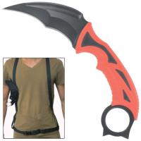 CH0122 - Devils Trap Fixed Blade Outdoor Karambit