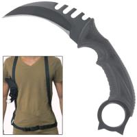 CH0123BK - Dark Tremor Fixed Blade Outdoor Karambit