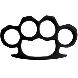 Steel Knuckle Belt Buckle - Black