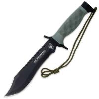 17-BK3319 - SOA One Shot, One Kill Survival Bowie Knife And Sheath