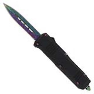 Wicked Whims Titanium Spear Point Miniature Automatic OTF Switchblade Knife