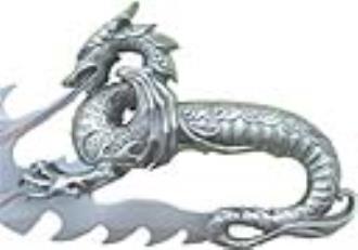 Fire Dragon Fantasy Dagger