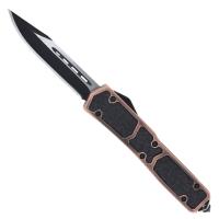 T30 - Dual Action Copper Elemental OTF Switchblade Knife