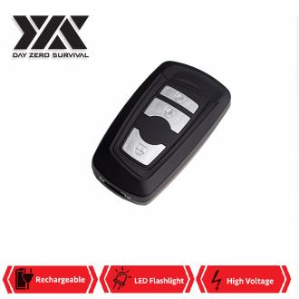 DZS Key Fob Stun Gun with Personal Alarm and LED Flashlight