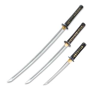Shikoto Lonquan Master Touchstone Three-Piece Sword Set