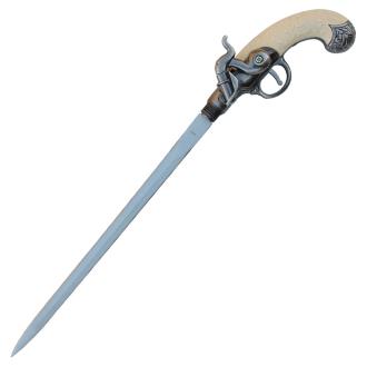 Early American Flintlock Sword Cane