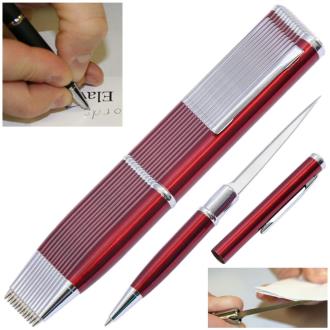 Elegant Executive Dozen Letter Opener Pen Knives Red