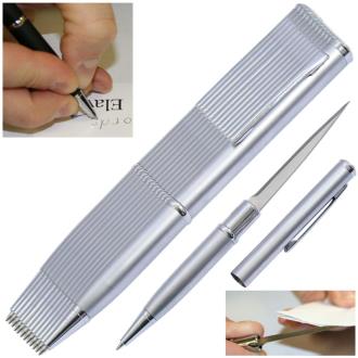 Elegant Executive Dozen Pen Knife Silver