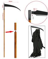 EM-0035-1 - 80 Inch Overall The Grim Reaper Death Scythe
