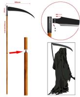 EM-0035-1 - 80 Inch Overall The Grim Reaper Death Scythe