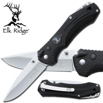 Elk Ridge Knife with Whistle and LED Light