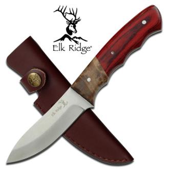 Elk Ridge Burl & Pakkawood Handle