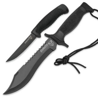 Bushmaster Tactical Commando Knife and Free Skinner Knife