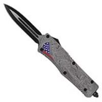 FOA1115USA - American Pride Dual Action Heavy Duty Automatic OTF Switchblade Knife