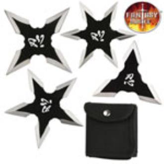 Fantasy Master 4pc Inscripted Throwing Stars