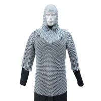 IN1450ZPM - Functional 16g Chainmail Armor with Coif Set