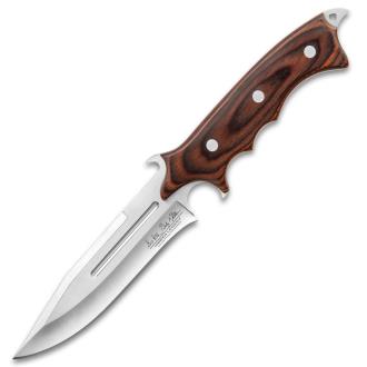 United Cutlery Hibben Legacy Combat Fighter Knife II With Leather Sheath