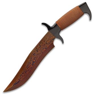 Hibben HellFyre Highlander Bowie Knife With Sheath