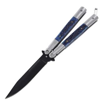 Our Little Secret Butterfly Knife Black