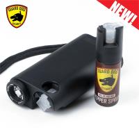 GDOBK - Black Olympian World&#39;s Only All-In-One Stun Gun Pepper Spray Flashlight