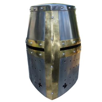 Great Helm Knights Templar Crusader Helmet