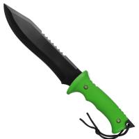 HK1757GN - Panic Attack Saw Back Hunting Knife