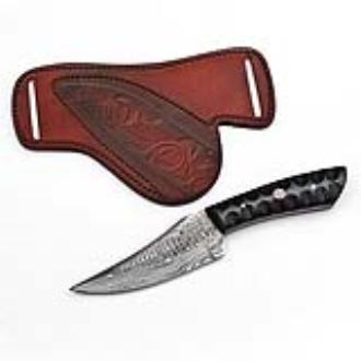 Hand Forged Over the Edge Damascus Steel Skinner