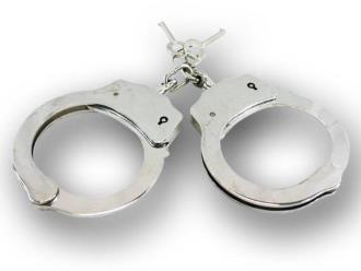 Police Style Handcuffs Silver HC4508SL Self Defense Police