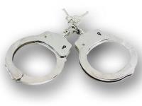 HC4508SL - Police Style Handcuffs Silver HC4508SL Self Defense Police