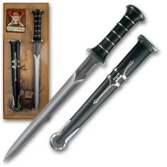 Pirate Dagger with Hanging Plaque
