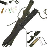 HK-56105B - Ultimate Survival Knife Black