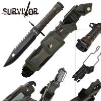 HK56142B - SURVIVOR Survival Knife / Bayonet HK56142B - Tactical / Survival Knives