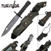 HK-56142S - Survivor Boyonet Style Knife 12&quot;