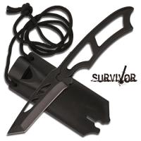 HK-656 - Tanto Point Neck Knife  (Promotional Item)