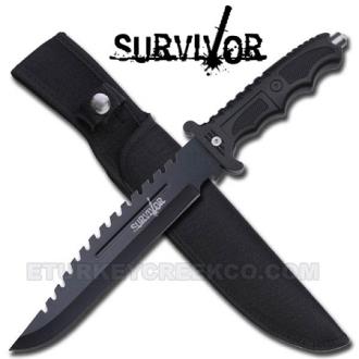 Hunting Knife Hard Plastic Handle with Glass Breaker