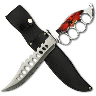 Scorpion Hand Guard Bowie Knife HK983SP Tactical Survival Knives