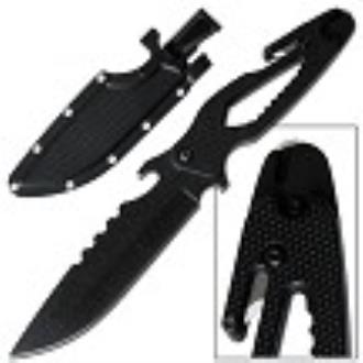 Tactical Multi Tools Safety Cutter Full Tang Knife