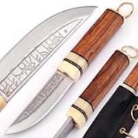 HK2260 - Scandinavian Gotland Style Viking Outdoor Knife