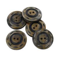 IN19110-5SET - Horn Natural Earthbound 5 Piece Button Set