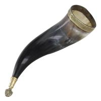 IN60626 - Horn Odins Wisdom Natural Drinking Vessel