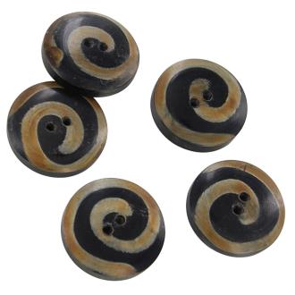 Horn Piper Heritage Hand Crafted 5 Piece Button Set