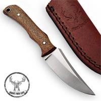 HKP1918 - Hunt For Life Boarhound Stainless Steel Full Tang Skinning Knife