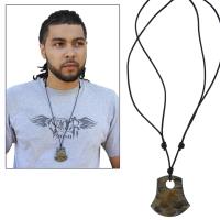 IN18719 - Horn Handmade Gypsy Essence Pendant Necklace