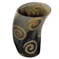 IN4434 - Handmade Horn Tumbleweed Medieval Tumbler