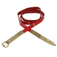 IN60384 - Medieval Lady in Red Leather Belt