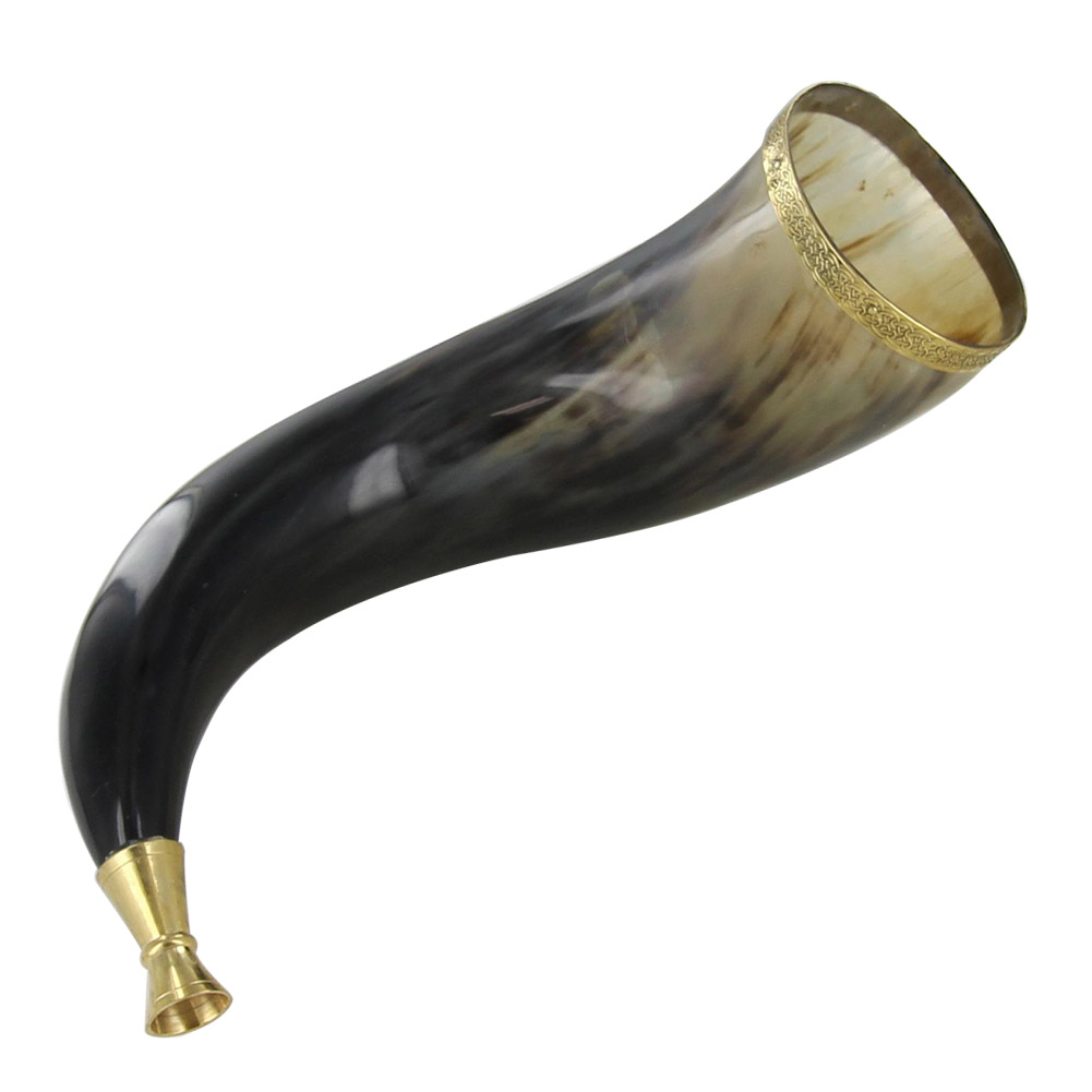Viking Signal Horn With Mouthpiece