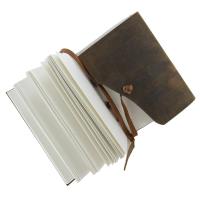 IN60652 - Leather Bound Handmade Secret Keeping Writing Journal